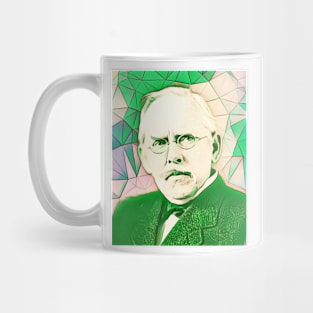 Jacob Riis Green Portrait | Jacob Riis artwork 7 Mug